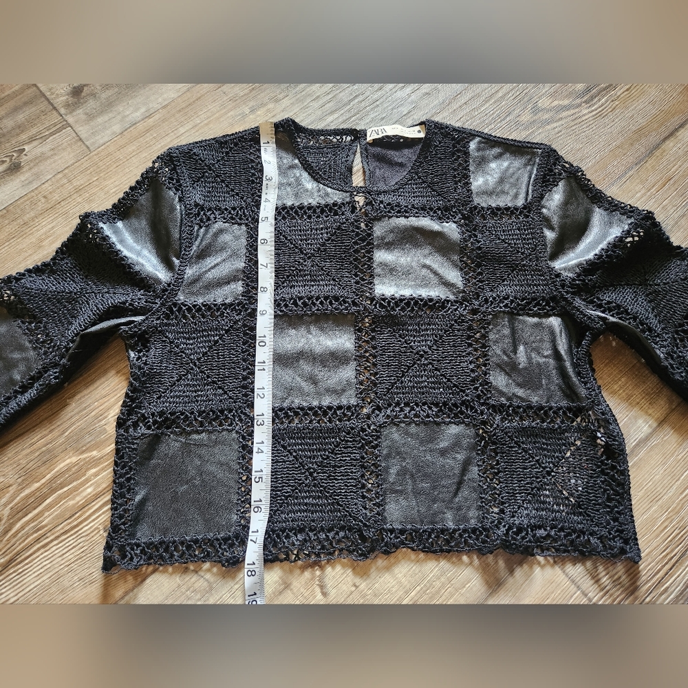 Zara Patchwork Top - image 3